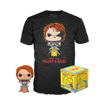 FUNKO POP! - Movie - Childs Play 2 Chucky #841 Special Edition  mit Tee Größe M